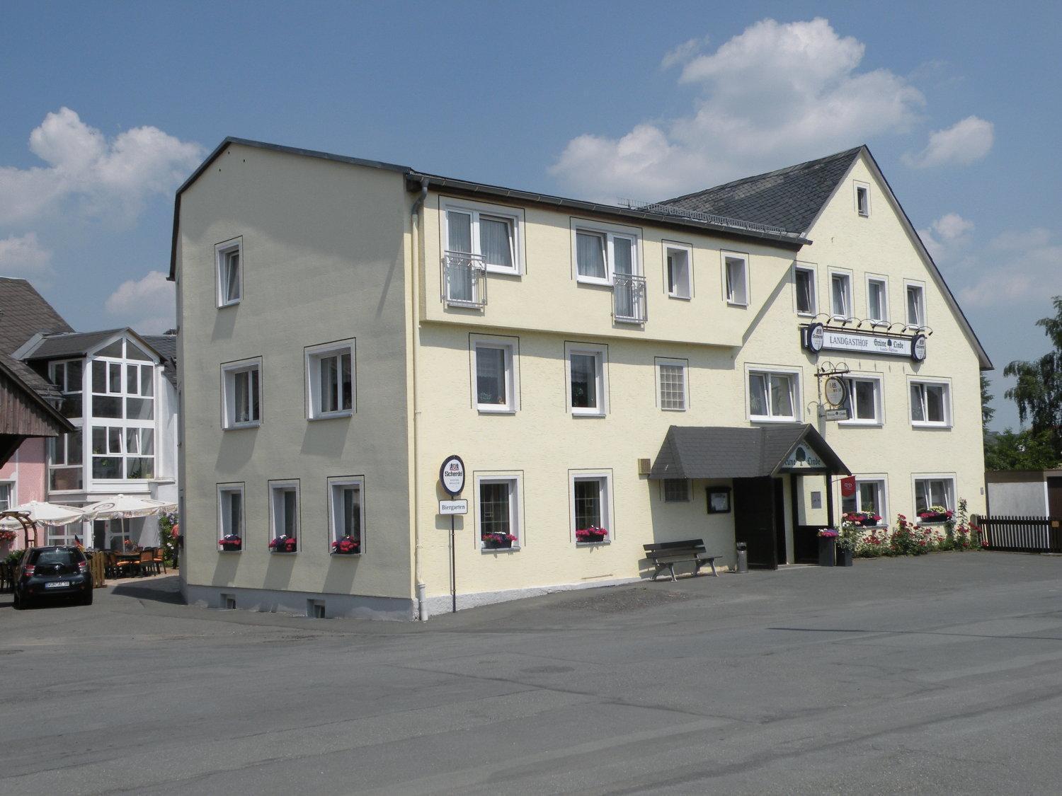 Landgasthof Gruene Linde Exterior foto